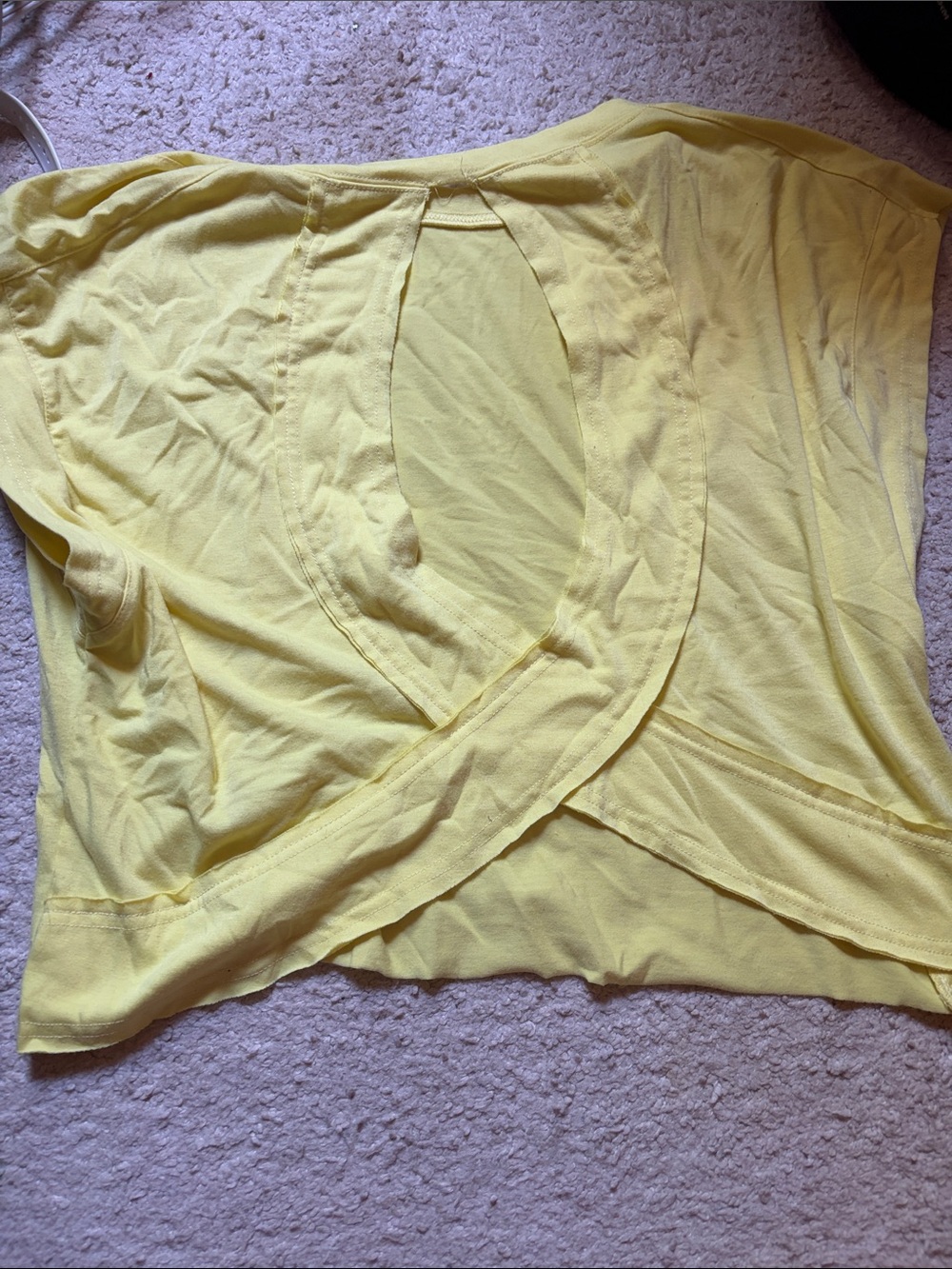 Light Yellow Free People Amazon Dupe top!